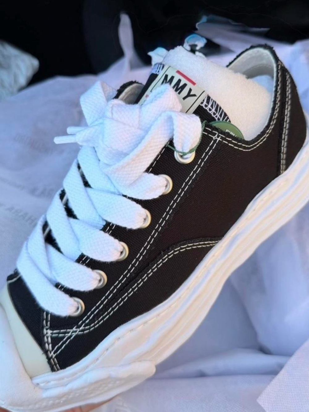 Maison Mihara Yasuhiro Hank OG Sole
Canvas Low